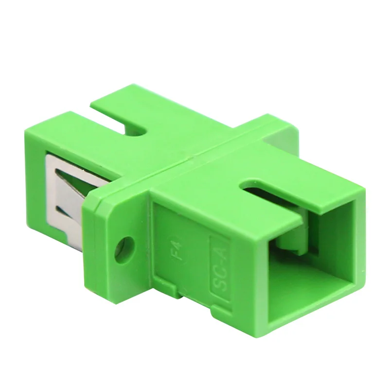 Conexión rápida de fibra de acoplador de brida en telecomunicaciones SC/APC, adaptador unidireccional monomodo, 10 Uds. - imagen 3