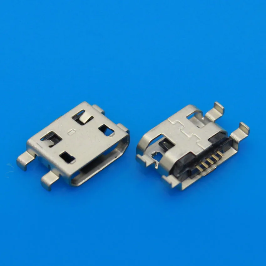Conector Micro USB tipo B, conector hembra de 5 pines para Redmi Note 4X Lenovo S6000 Yoga 8 10, enchufe trasero de reparación de tableta móvil, 10 Uds. - imagen 2