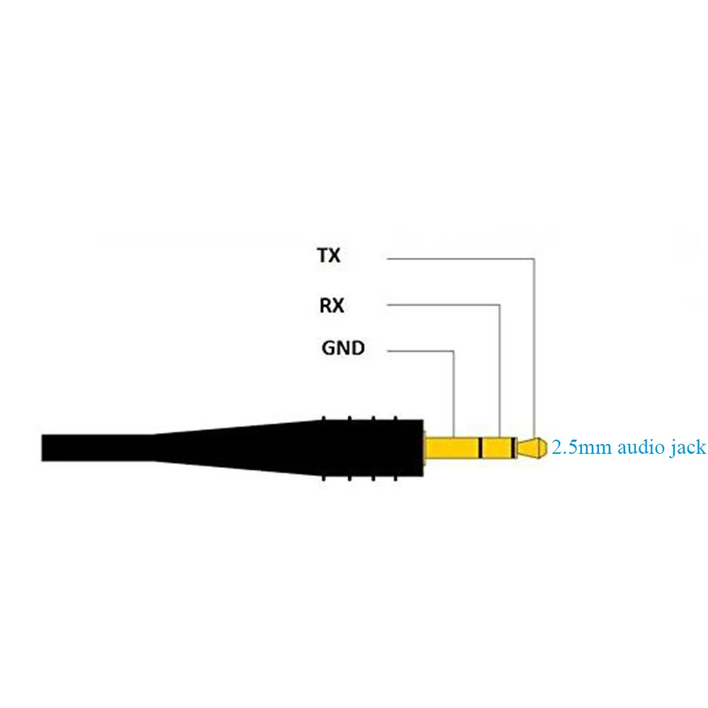 Cable de Audio estéreo Usb TTL ftdi a 2,5mm, Adaptador de Mini conector de Audio, convertidor de 5v, Cable de enchufe de serie uart ttl - imagen 5