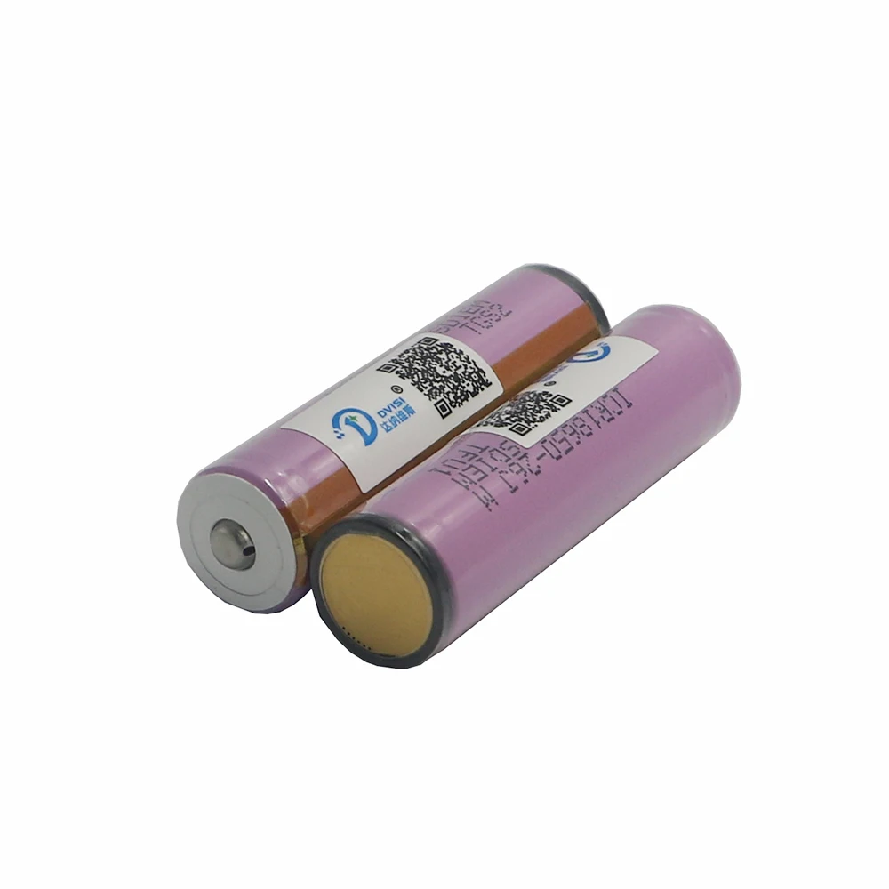 2 unids/lote 18650 batería de iones de litio 2600mAH con batería protegida CR 18650 con PCB 3,7 V para Samsung para la luz fuerte - imagen 4