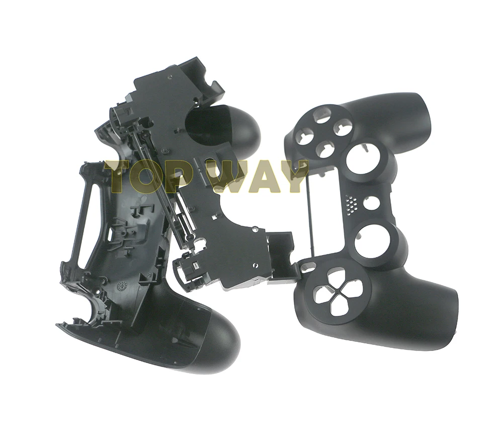 10 juegos de carcasa frontal trasera con marco para PS4 Pro 4,0 controlador inalámbrico Pro JDS040 040 - imagen 4