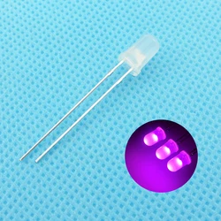 LED Rosa 5 mm Difuso Ultrabrillante DIP para Proyectos DIY
