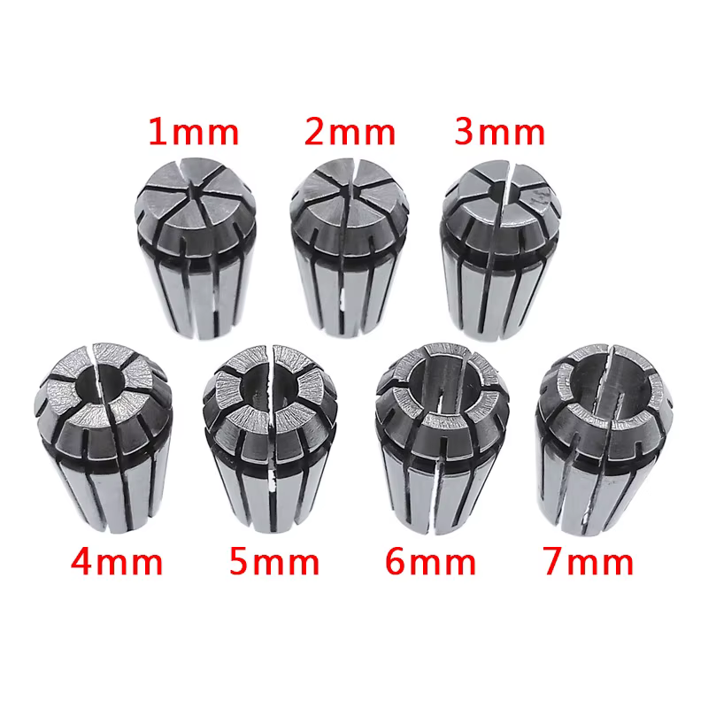 ER11 Portabrocas Spring CNC 1-7mm para Fresado y Torno - imagen 4