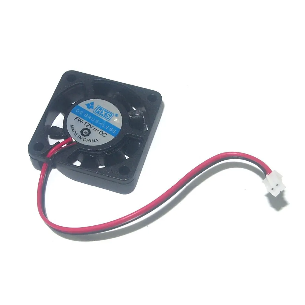 Ventilador de refrigeración de PC sin escobillas, 4cm, 2 pines (o 3 pines), 12V, 40mm x 10mm, 4010, CC, vga, 10 unidades por lote - imagen 2