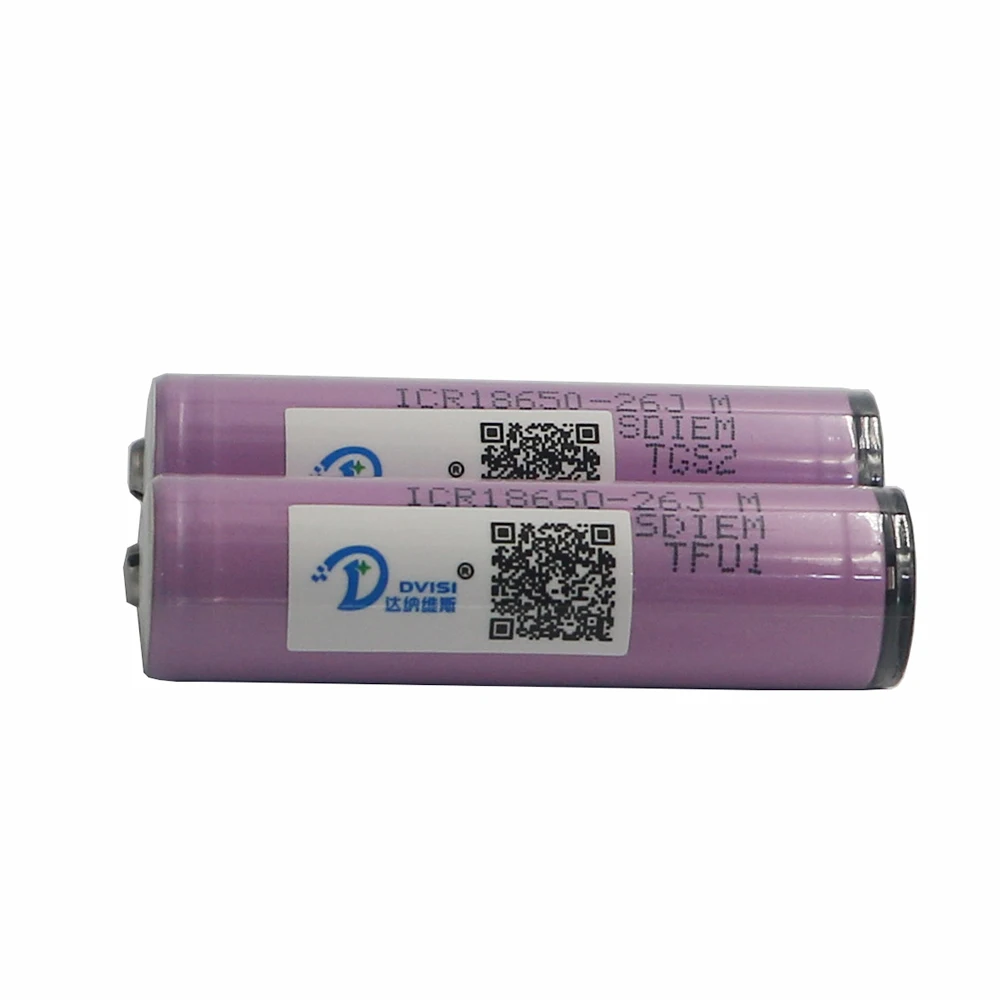 2 unids/lote 18650 batería de iones de litio 2600mAH con batería protegida CR 18650 con PCB 3,7 V para Samsung para la luz fuerte - imagen 3