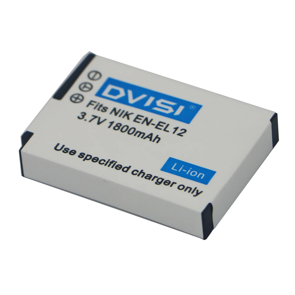 Batería de 1800mAh EN-EL12 ENEL12 EN EL12 para Nikon COOLPIX S630 S610 S640 S1000 S1200pj S31 S6000 S6100 S6150 AW120s P340 S960 - imagen 3