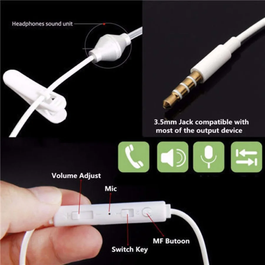 Auricular estilo FBI con tubo de aire, dispositivo de seguridad con aislamiento de ruido, con micrófono, antirradiación de 3,5 MM, para teléfono - imagen 4