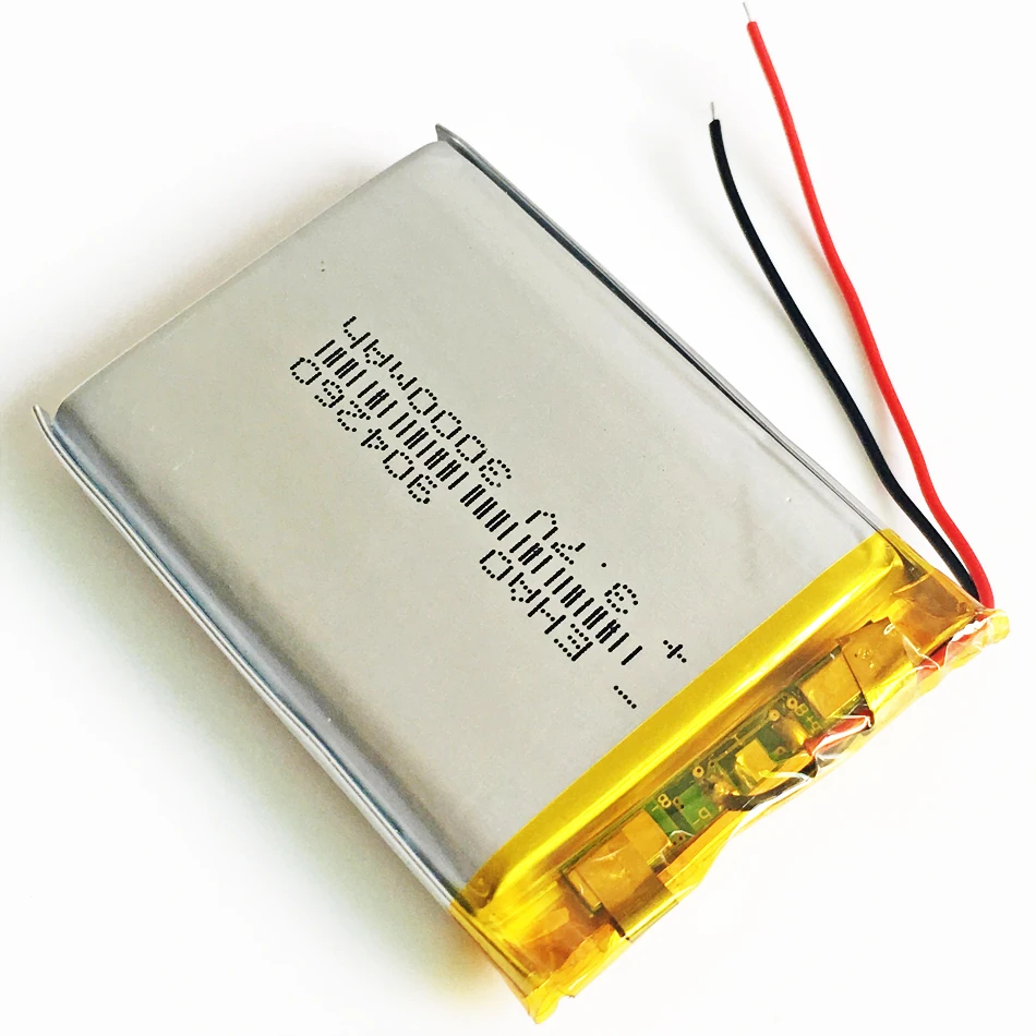 Células de batería recargables Lipo de polímero de litio de 3,7 V 3000mAh 904260 para banco de energía Tablet PC Naptop E-book - imagen 3