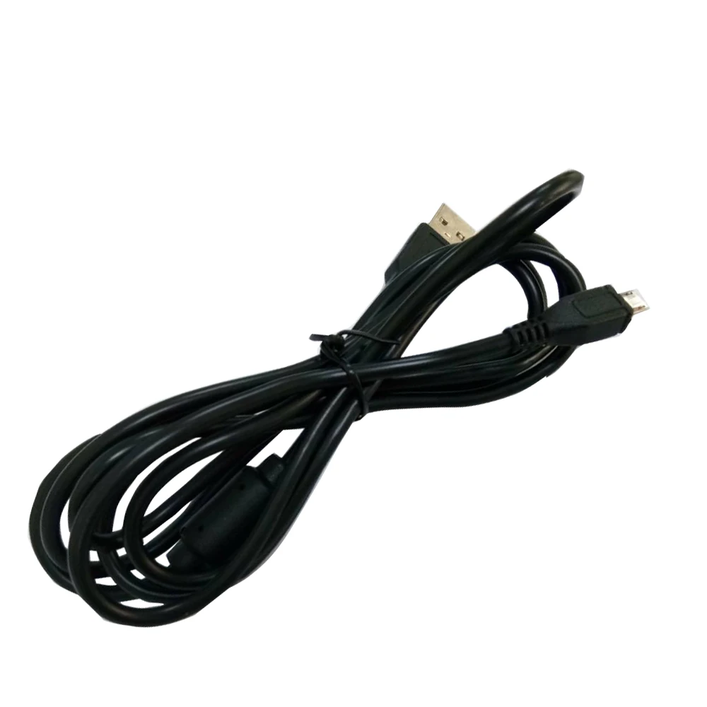 Cable de datos de carga usb negro de 1,8 M con anillo magnético, microlínea usb para mando de PS4 y mando de PS4, 50 Uds. - imagen 4