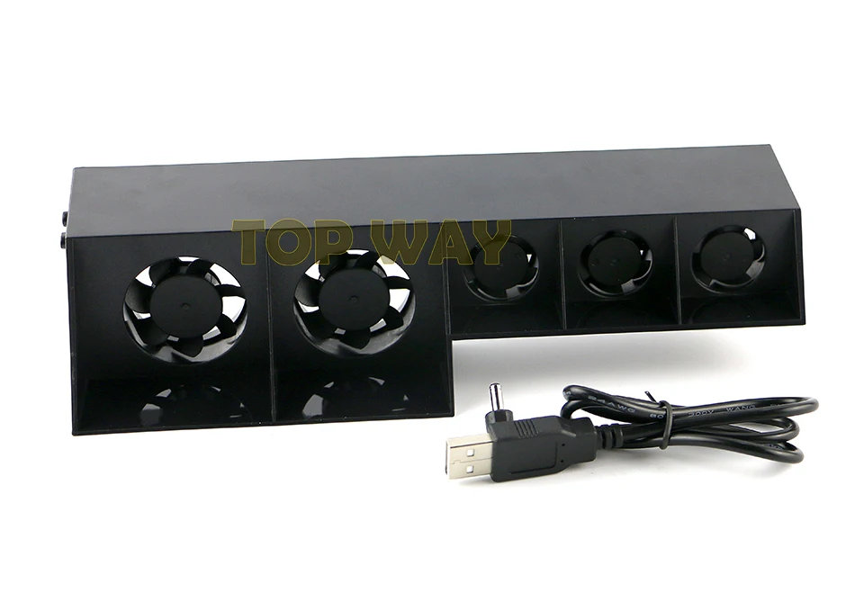 1 Uds USB súper ventilador de refrigeración enfriador Turbo externo Control de temperatura para Playstation 4 para PS4 - imagen 3