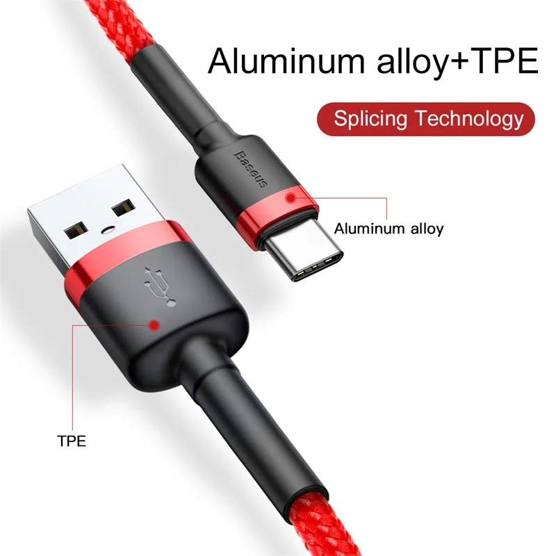 Baseus Cable USB-C Quick Charge 3.0 para Samsung y Xiaomi - imagen 5