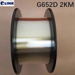 Rollo de Fibra Óptica G652D Monomodo 9/125µm sin Conector para OTDR