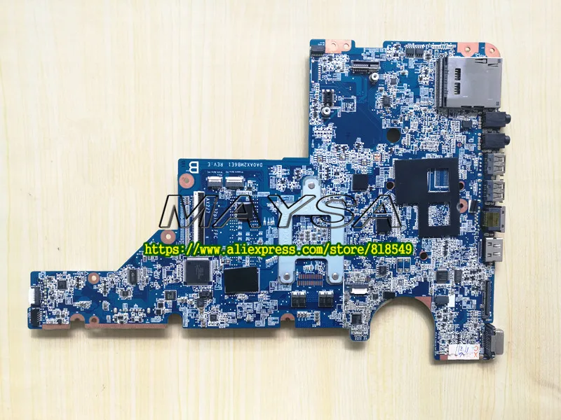 Placa base DA0AX2MB6E1 REV: E con procesador apto para HP/ Compaq CQ62 G62 CQ42 G42 Notebook PC, 592809-001 - imagen 2