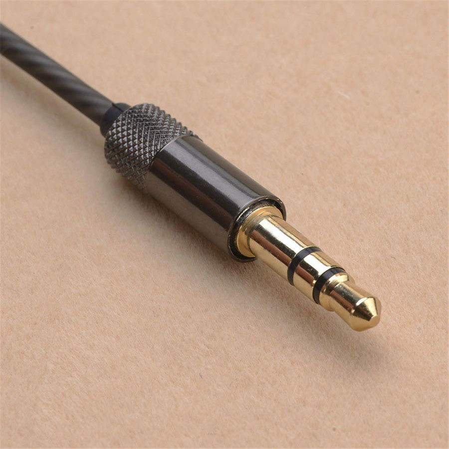 Cable de Audio para auriculares DIY, Cable de repuesto para auriculares Xiaomi de 3,5mm, Cable de reparación de auriculares de cobre y cristal único - imagen 3