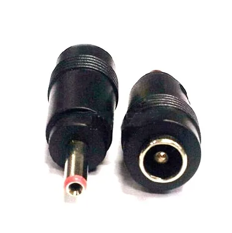 2 piezas. Conector Jack de alimentación CC 5,5 * 2,1 Convertidor hembra 3,5 * 1,35