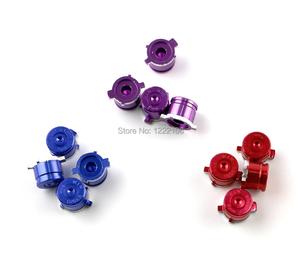 100 juegos de botones de bala de Metal universales tapa de palanca de mando para PS4 para Xbox ONE XBOXONE controlador módulo de palanca de mando analógica - imagen 4