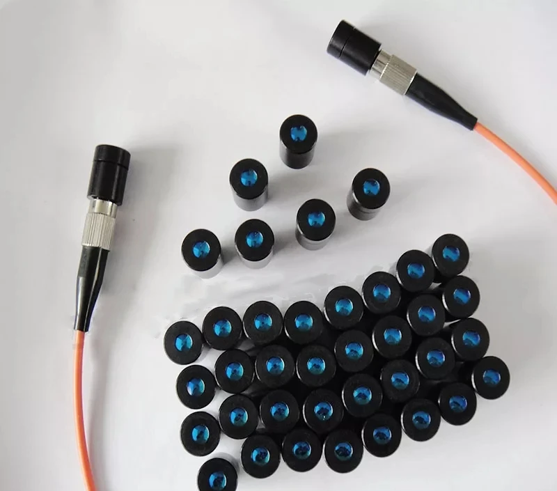 Espejo colimador láser de fibra óptica FC, 1 unidad, espejo colimador ajustable, colimador de fibra de lente asférica - imagen 2