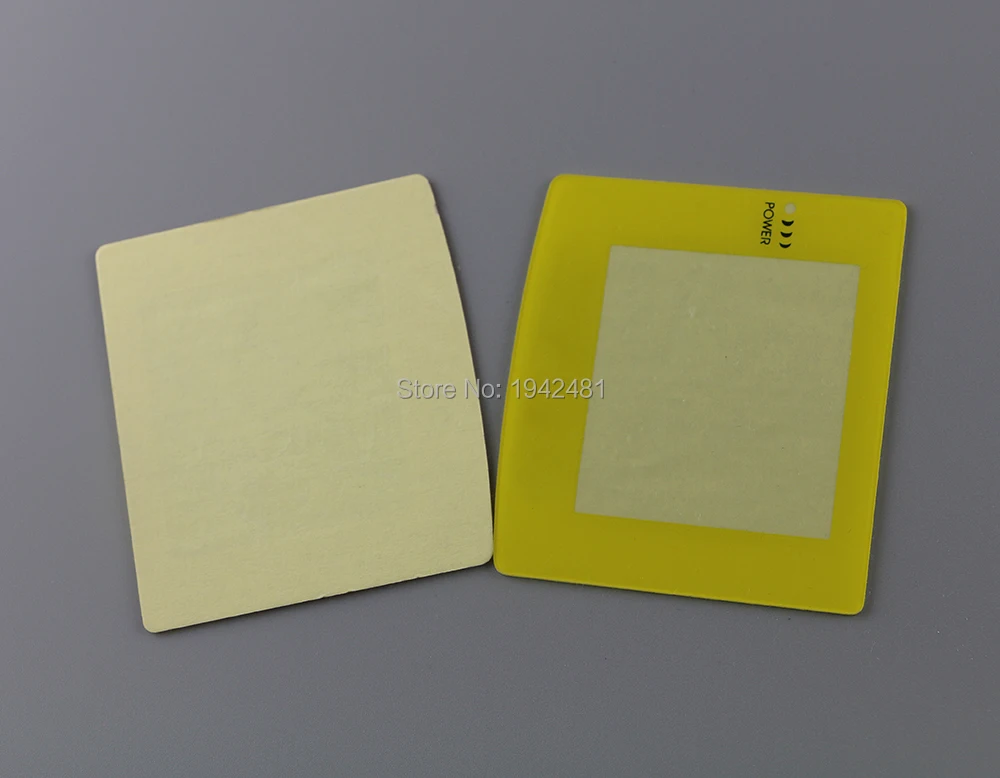 8 Uds pantallas de colores de plástico de alta calidad para Gameboy Color GBC Accesorios de reparación cubierta de lente para consola GBC - imagen 4