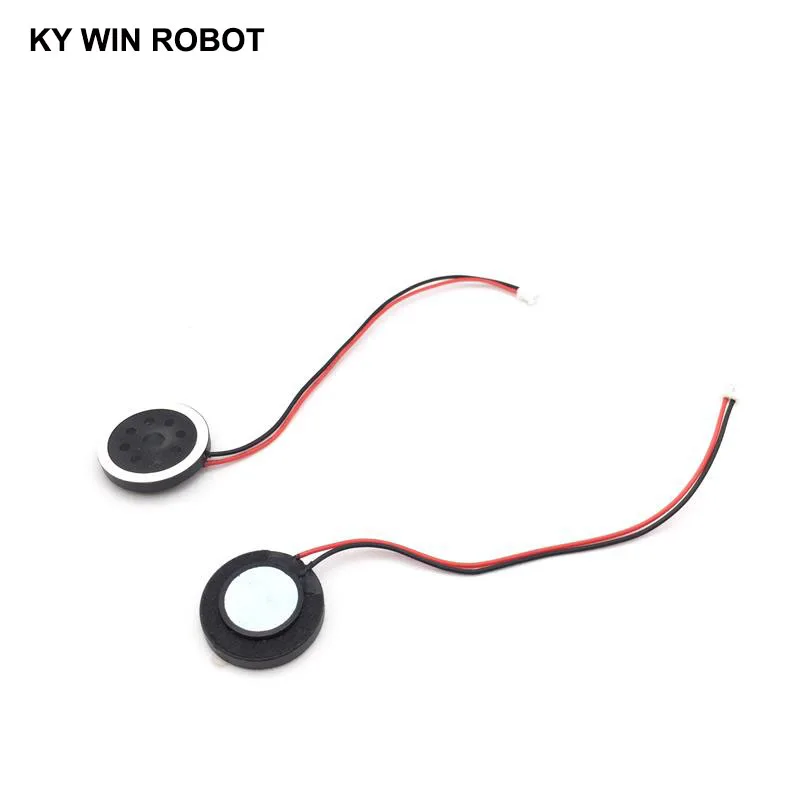 Placa de altavoz de navegación GPS para perros, dispositivo electrónico 8R, 1W, 8Ohm, 1W, diámetro de 20MM, 2CM, terminal de 1,25mm, longitud de cable de 10CM, 2 uds.