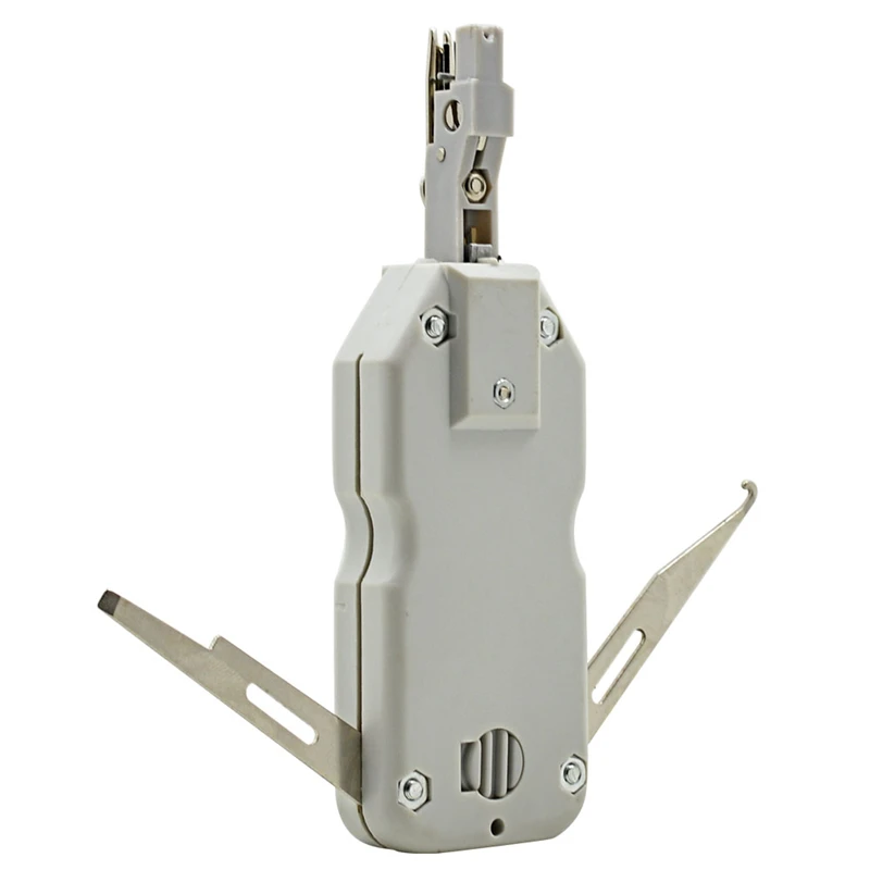 Herramienta de inserción punch down clásica corta, Cable de teléfono de telecomunicaciones, Kit de herramientas de red RJ11 RJ45 profesional - imagen 3