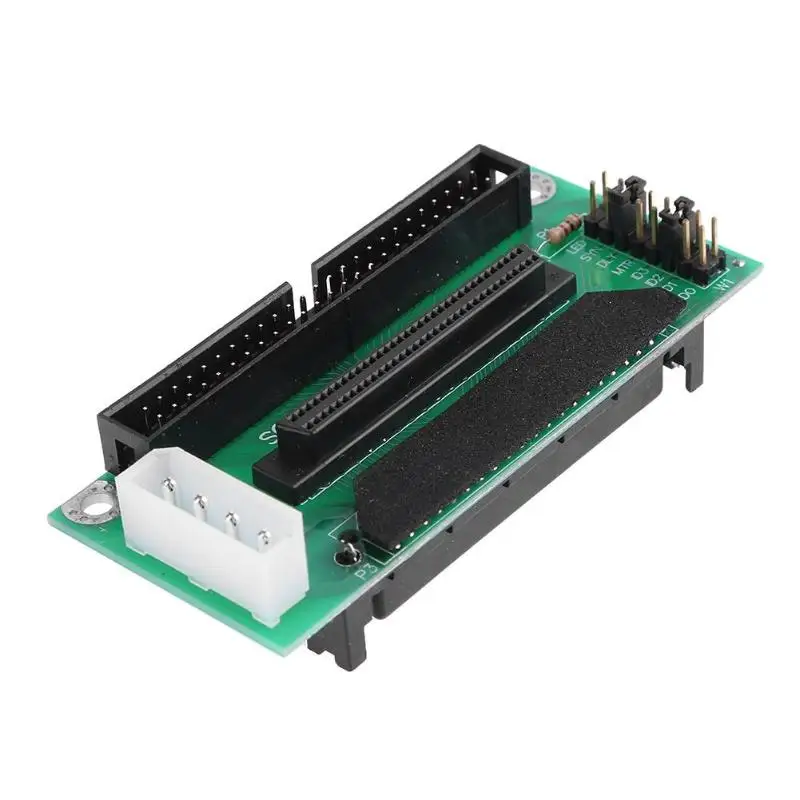 SCSI Adaptador Disco Duro SCA 80 PIN SCSI 68 50 PIN Convertidor Tarjeta Módulo Placa - Vista principal del producto