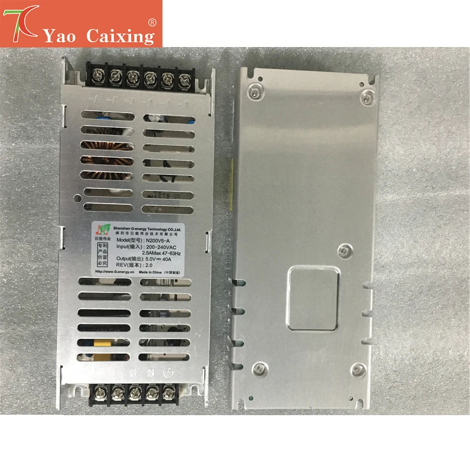 Fuente de alimentación con interruptor de 220v-5v40a200w, control de fuente de alimentación G-energy p2 p2.5 p3 p4 p5 p6 p8 p10 rgb, pantalla de panel led de matriz de puntos - imagen 4