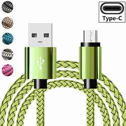 Cable USB tipo C de carga rápida, cargador de batería para Samsung Galaxy A51, A71, A5, A70, A81, M31, A12, S21, S10, S10E, S9, A50, 2m, 3m