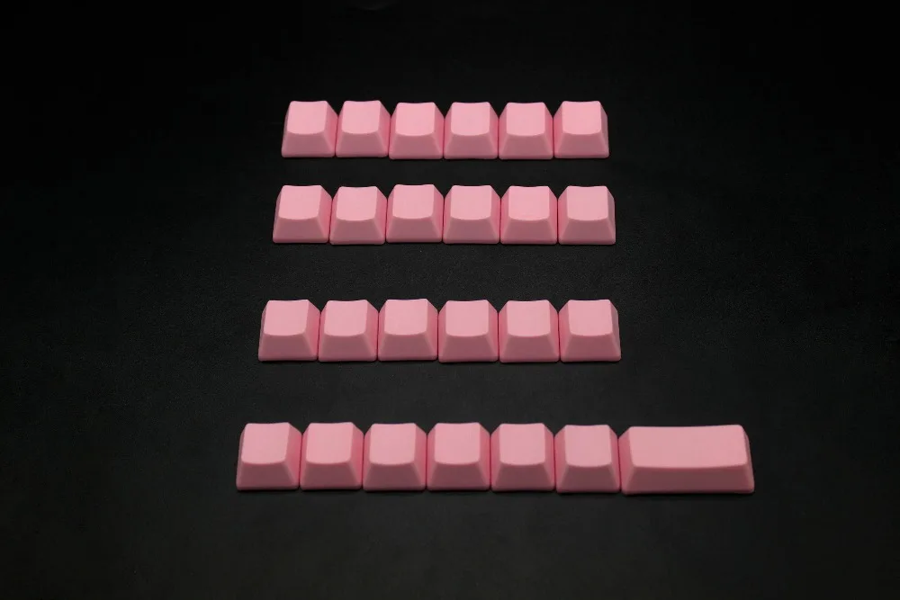 Tecla de Planck de perfil OEM, PBT gruesa, personalizable, Blanco, Negro, Rojo, gris, verde, amarillo, morado, azul, Rosa - imagen 3
