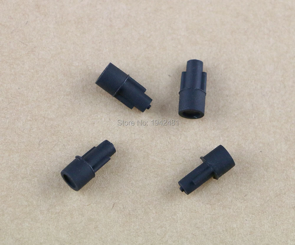 200 Uds. Botón de reinicio de goma de silicona negra de alta calidad botón de reinicio para piezas de reparación de controlador PS4 - imagen 3