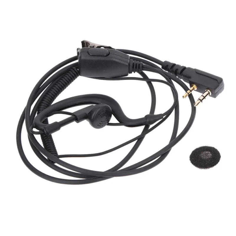 Auricular PTT Walkie Talkie – Baofeng UV5R, Kenwood con Micrófono