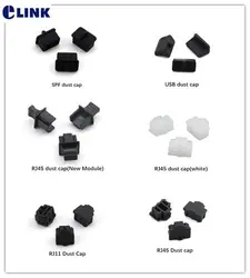 Tapas Antipolvo RJ45 / RJ11 / USB – Protector Puertos Negro