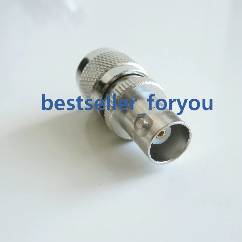 Adaptador BNC Hembra a TNC Macho - Conector RF Coaxial