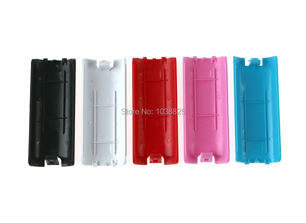 50 unids/lote carcasa de batería de repuesto de alta calidad para mando a distancia de Nintendo Wii