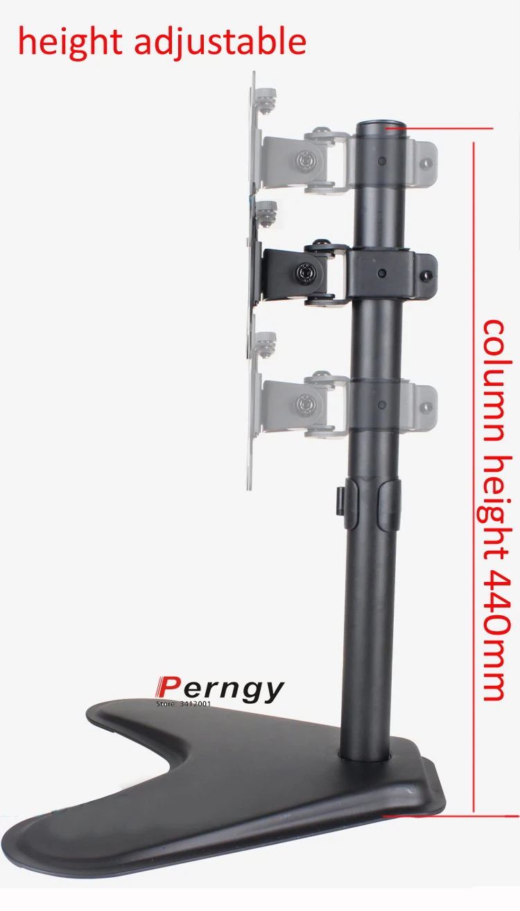 D-MOUNT MT900 17-27 "Base GRANDE LCD LED Monitor único Soporte de escritorio Brazo Montaje de TV de movimiento completo Carga 9 kg - imagen 4