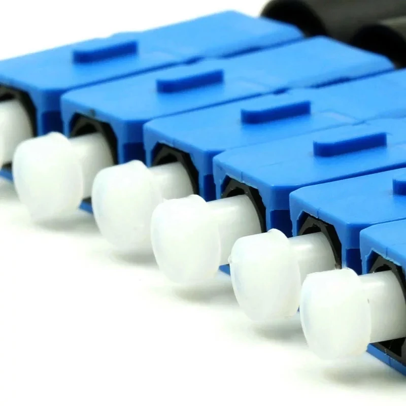 ELINK-tapa antipolvo de fibra óptica SC ST FC, Protector de cubierta antipolvo SC, Conector de 2,5mm, transparente, verde y amarillo, Envío Gratis, 200 piezas - imagen 4