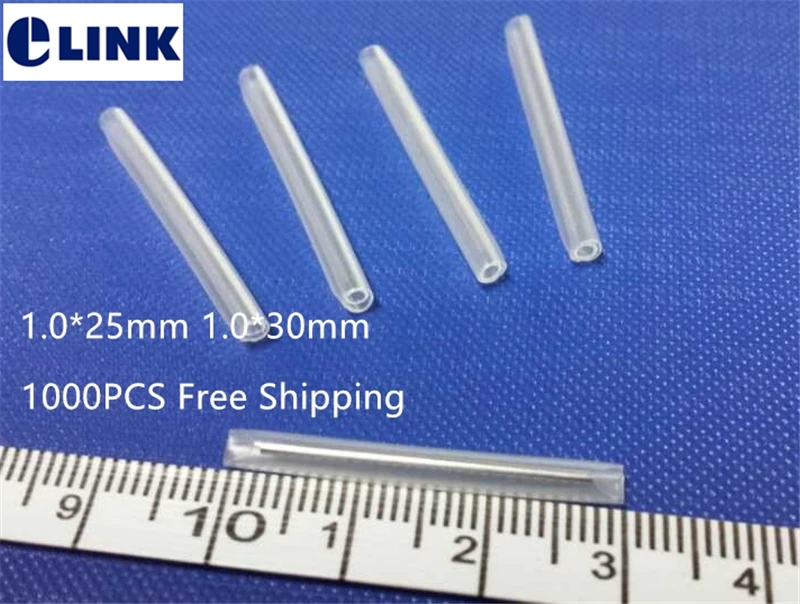 Mini funda protectora de fibra óptica 1,0mm 304 funda de fusión de acero inoxidable reforzada 25 30 mm envío gratis ELINK 1000 Uds