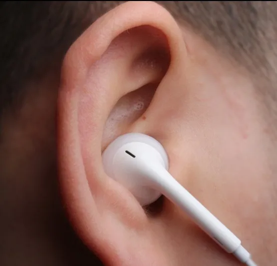 Almohadillas de silicona para los oídos para Iphone 6 6S 7plus, cojines de repuesto antideslizantes, fundas de Gel para los oídos para Iphone 5 5S 4 Uds - imagen 5