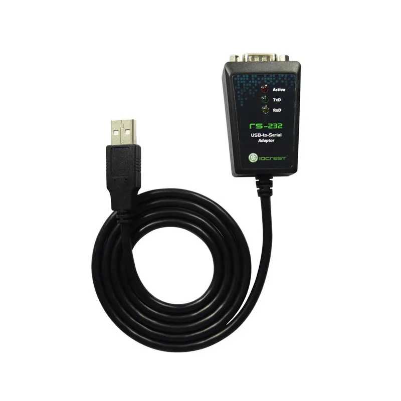 Cable adaptador USB 2,0 a Serial RS-232 DB9, convertidor de 9 pines, Chipset FTDI, longitud de 1M, USB a RS232, soporte WIN10