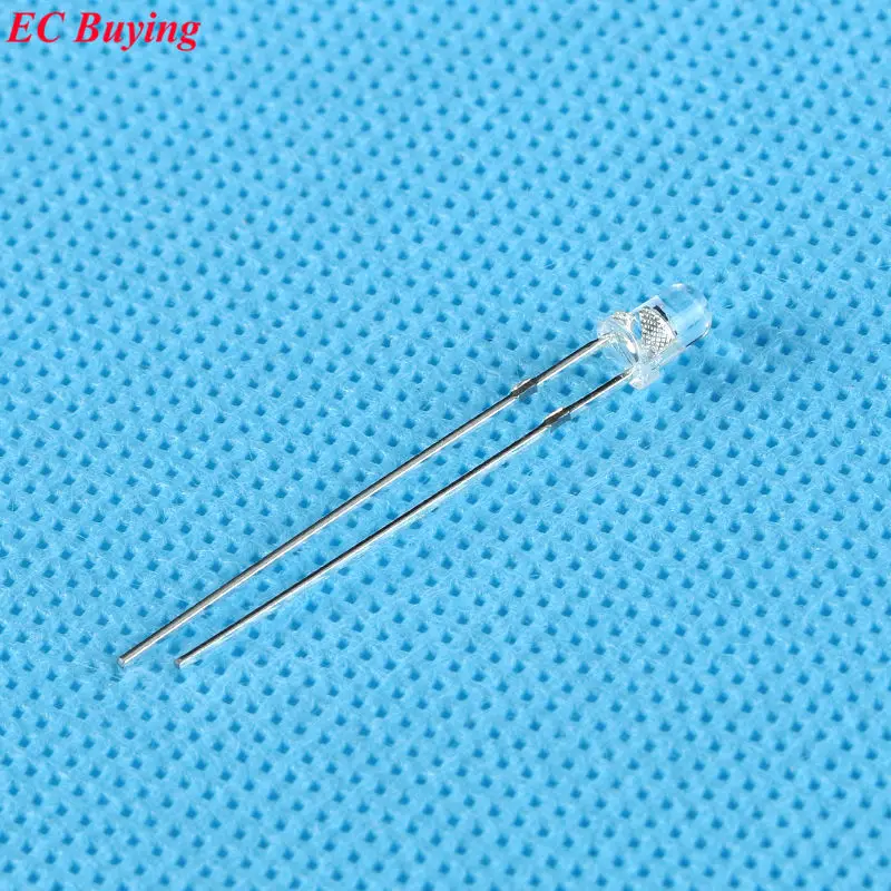 Diodo emisor de luz LED parpadeante, 100 piezas, F3, 3mm, RGB, Parpadeo lento/rápido, rojo, verde, azul, Multicolor - imagen 3