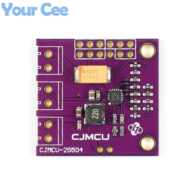 CJMCU-25504 bq25504 Módulo de cosecha de energía convertidor elevador colector de energía de gestión de células solares BQ25570 LTC3588 - imagen 5