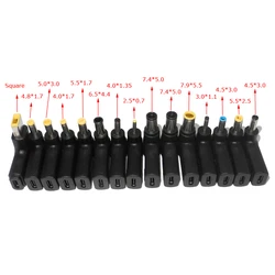 Adaptador DC USB-C para portátil – Conectores múltiples 7,4mm a 5,5mm