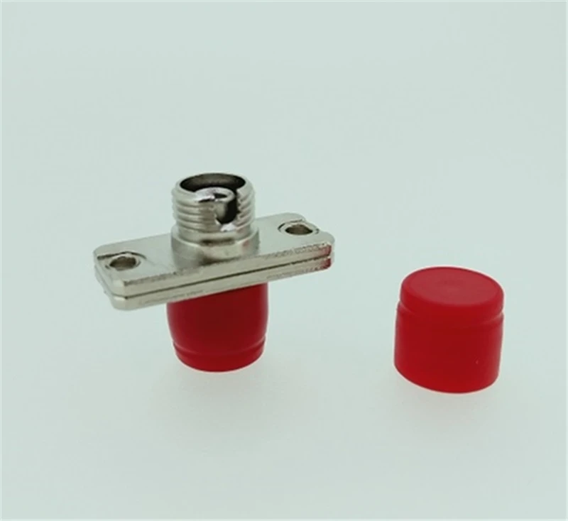 Adaptador de fibra dividida FC, dos cuerpos, carcasa de metal soldada, acoplador de fibra óptica, conector SM MM APC ftth, suministro de fábrica, 2 piezas ELINK - imagen 3