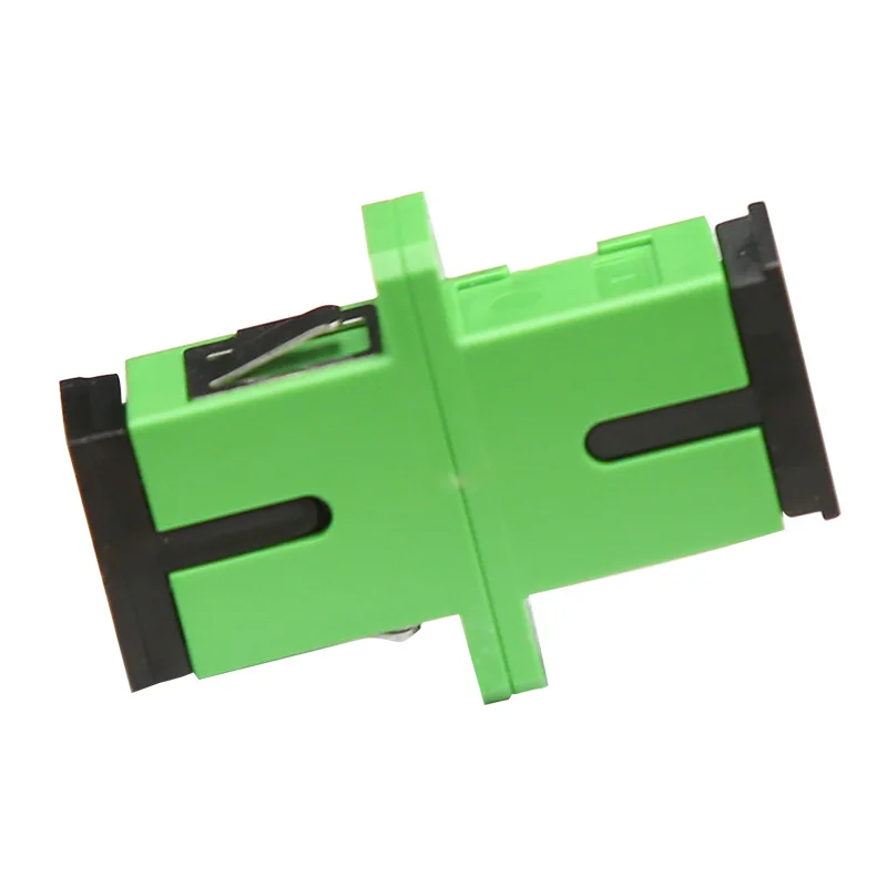 Conexión rápida de fibra de acoplador de brida en telecomunicaciones SC/APC, adaptador unidireccional monomodo, 10 Uds. - imagen 4