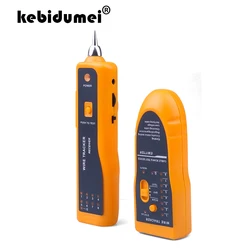 Kebidumei Probador de cables RJ11/RJ45 con detector de línea