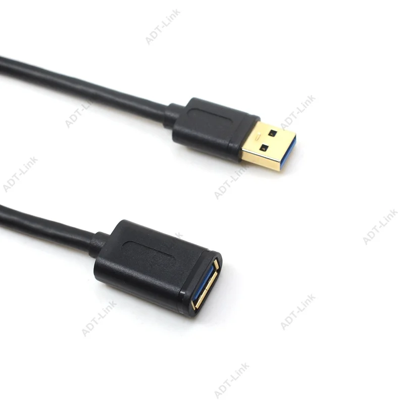 Cable de extensión USB 3,0 de alta velocidad, cable extensor macho a hembra de 30cm/1m/1,8m para sincronización de datos y transferencia de carga - imagen 3