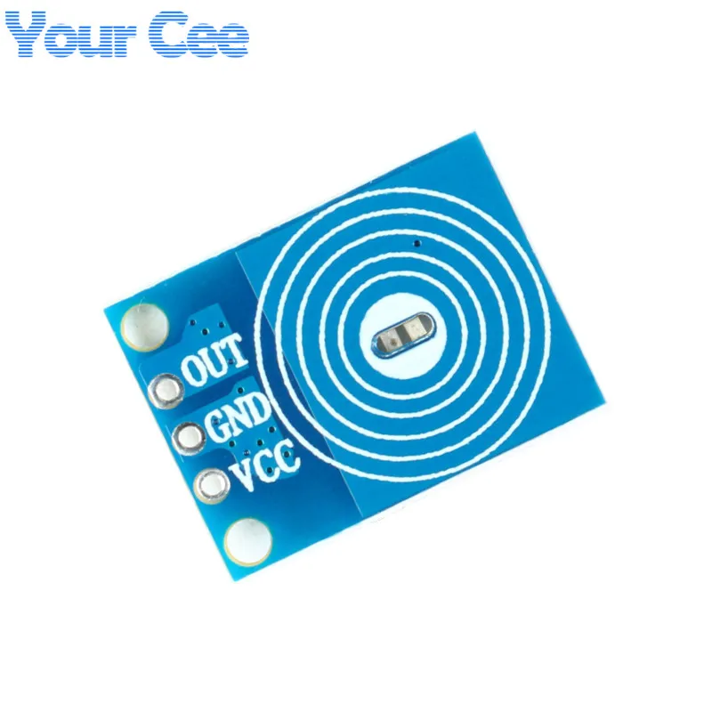 Módulo de Sensor de Interruptor táctil capacitivo OE-TP, tablero de conmutación táctil Digital, atenuación continua LED, controlador 10A, 10 Uds./1 ud. - imagen 3