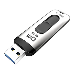 DM PD090 Unidad Flash USB 3.0 Plateada - Alta Velocidad y Confiable