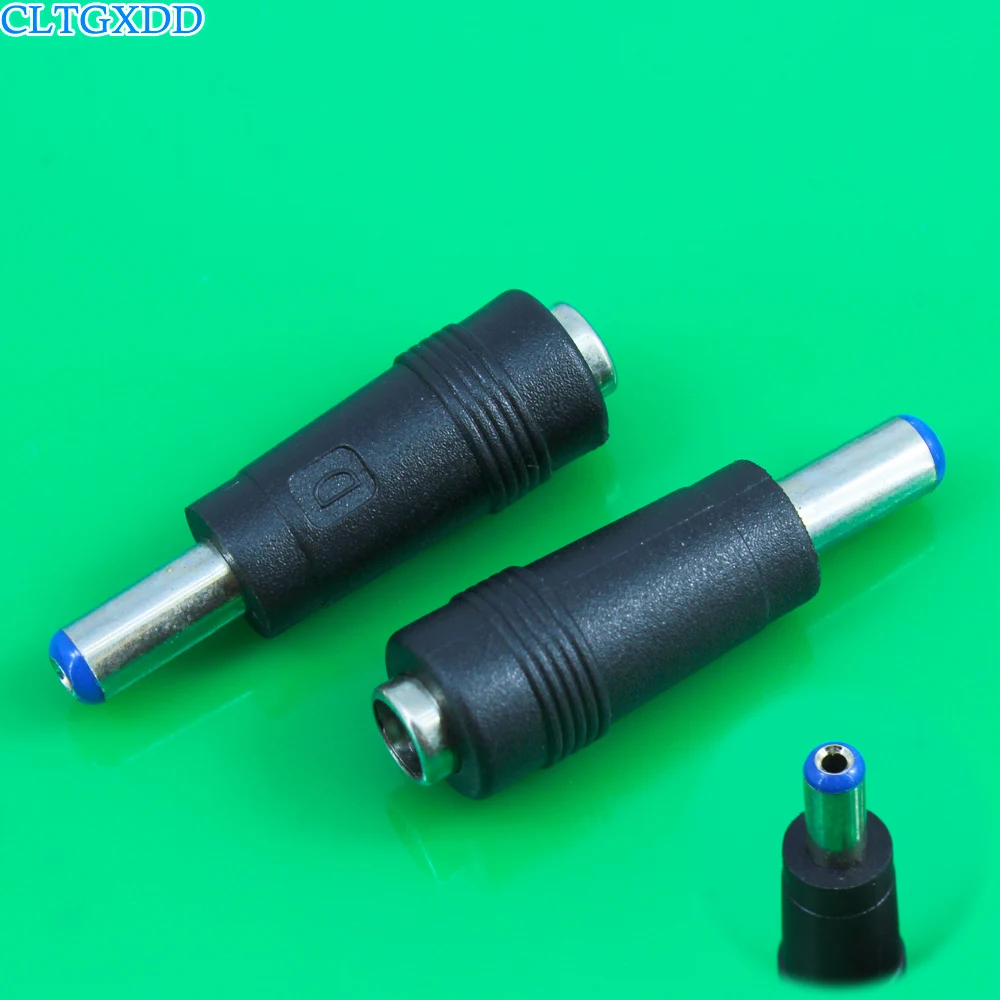 Cltgxdd 1 piezas 5,5*2,5mm hembra a 5,5*2,1mm macho DC adaptador de conector de alimentación portátil 5,5*2,1 a 5,5*2,5 - imagen 2
