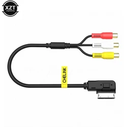 Adaptador Cable Auxiliar AUX VW Audi AMI MMI para coche