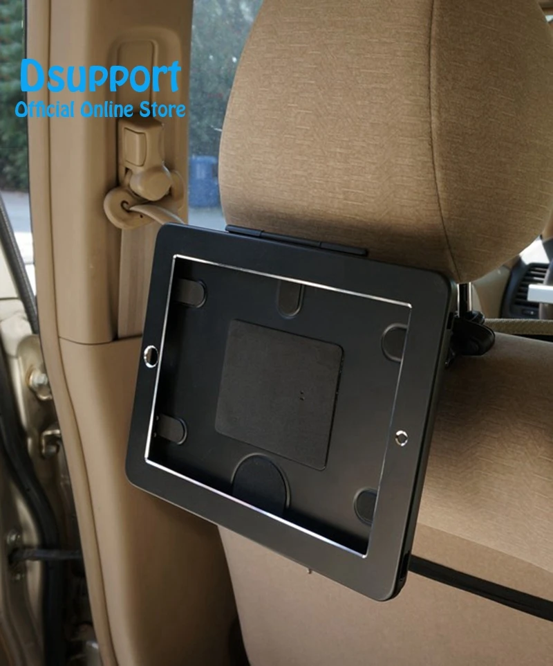 Funda apta para Samsung tab A8 de 10,5 ", asiento trasero antirrobo para coche, soporte para tableta y PC, soporte para tableta y pc para coche
